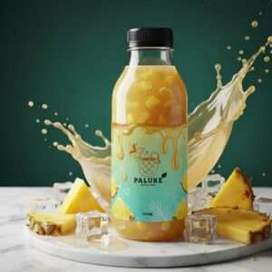 palure energy booster drink pineapple pulp(20 bottles)